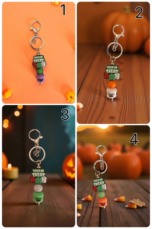 Trick or Treat Boo Bag Keychain Bundle – Halloween Edition