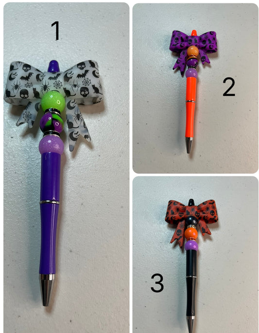 Halloween Bow Pens! – Spooky & Stylish Writing Fun!