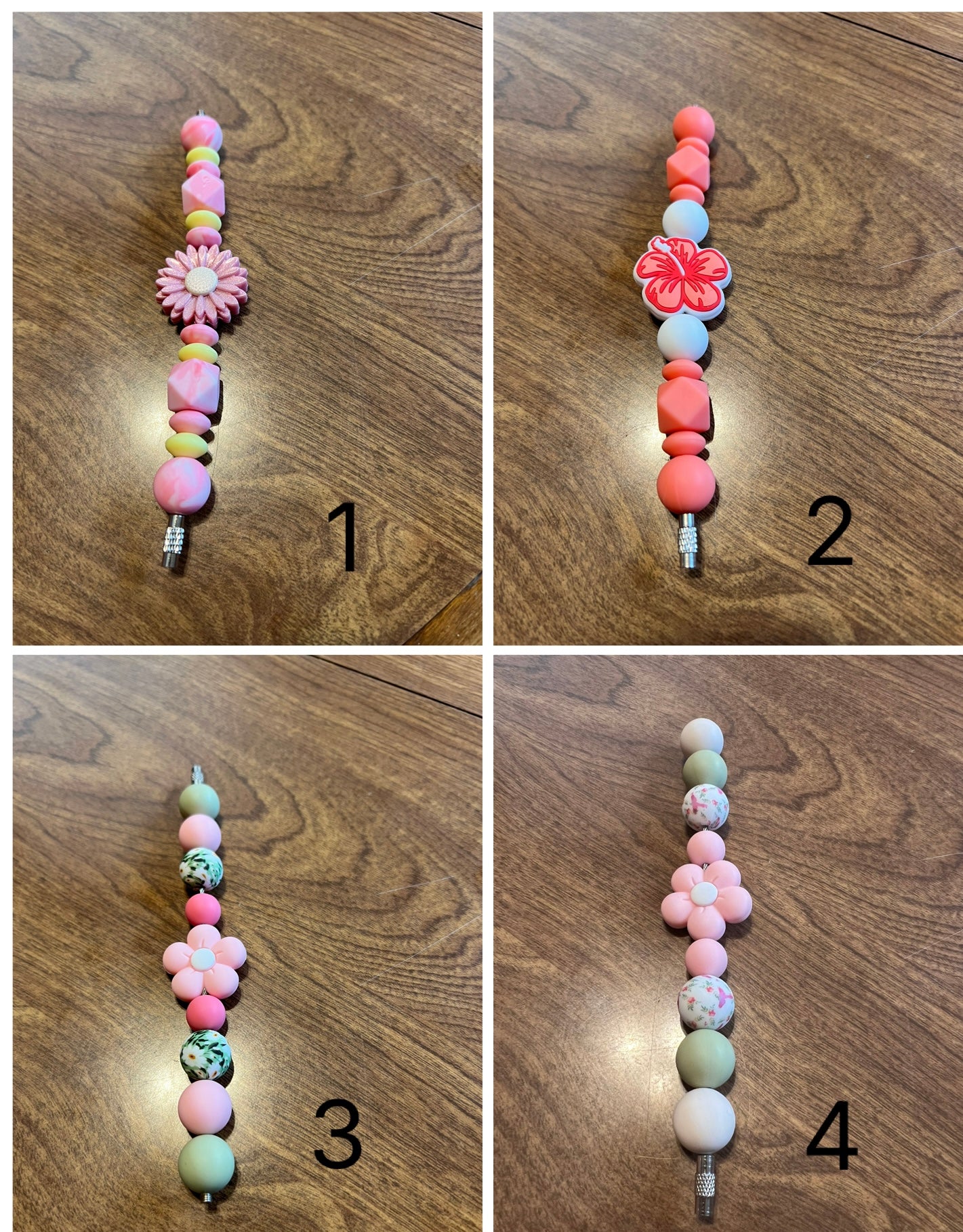 Handle Charms - Flowers