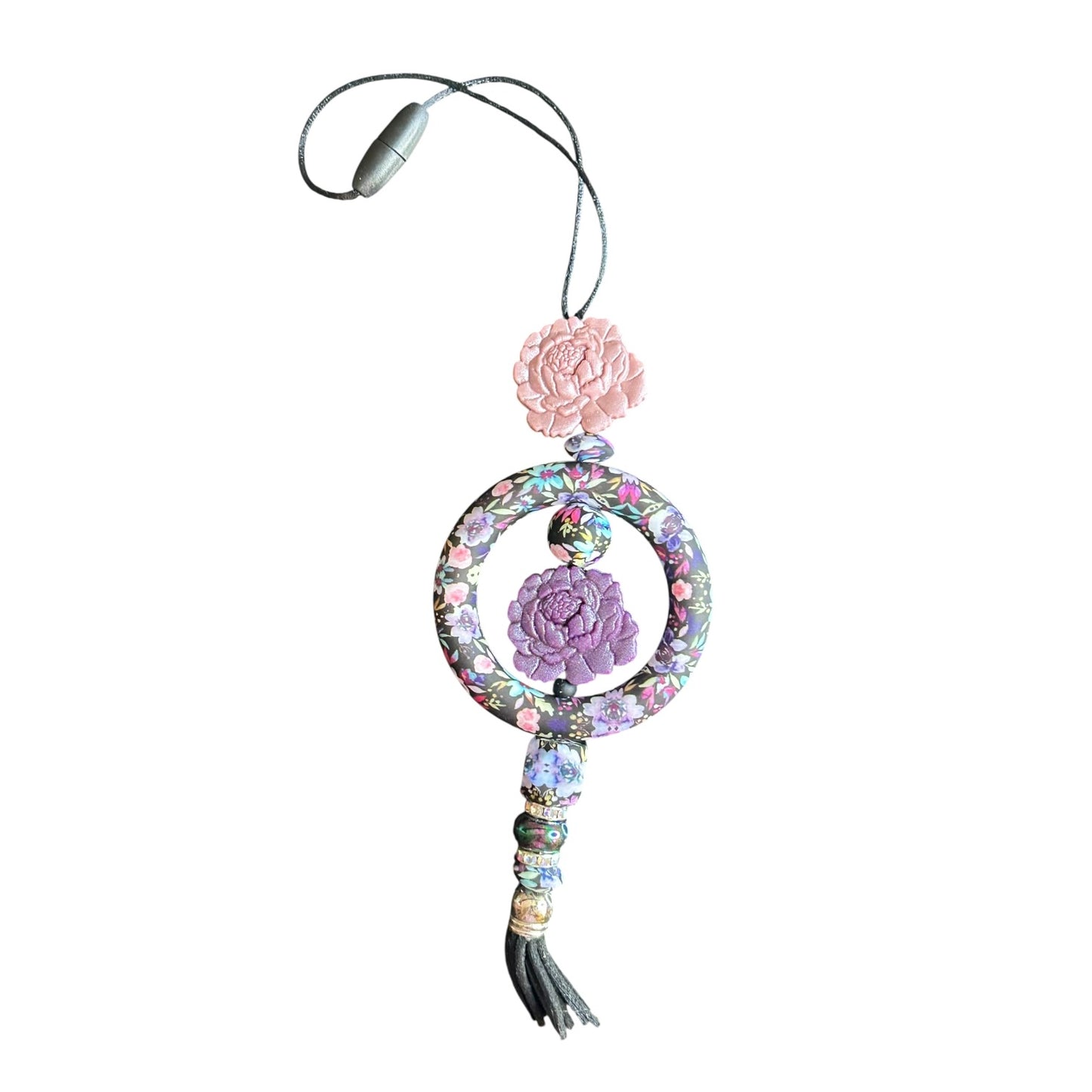 Petal Glow Car Charm
