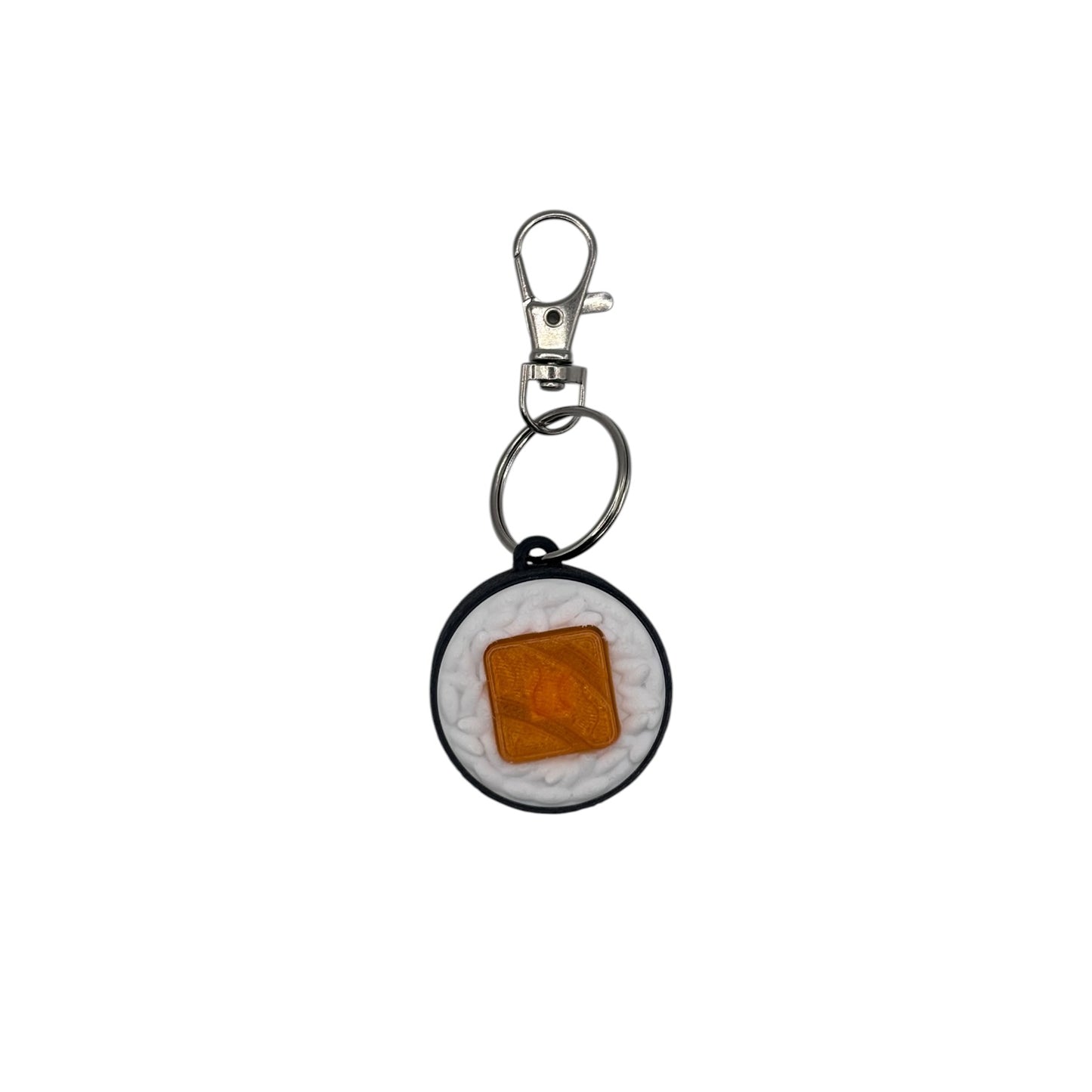 Sushi Clicker Keychain: Tuna or Salmon 3D Printed Fidget Keychain