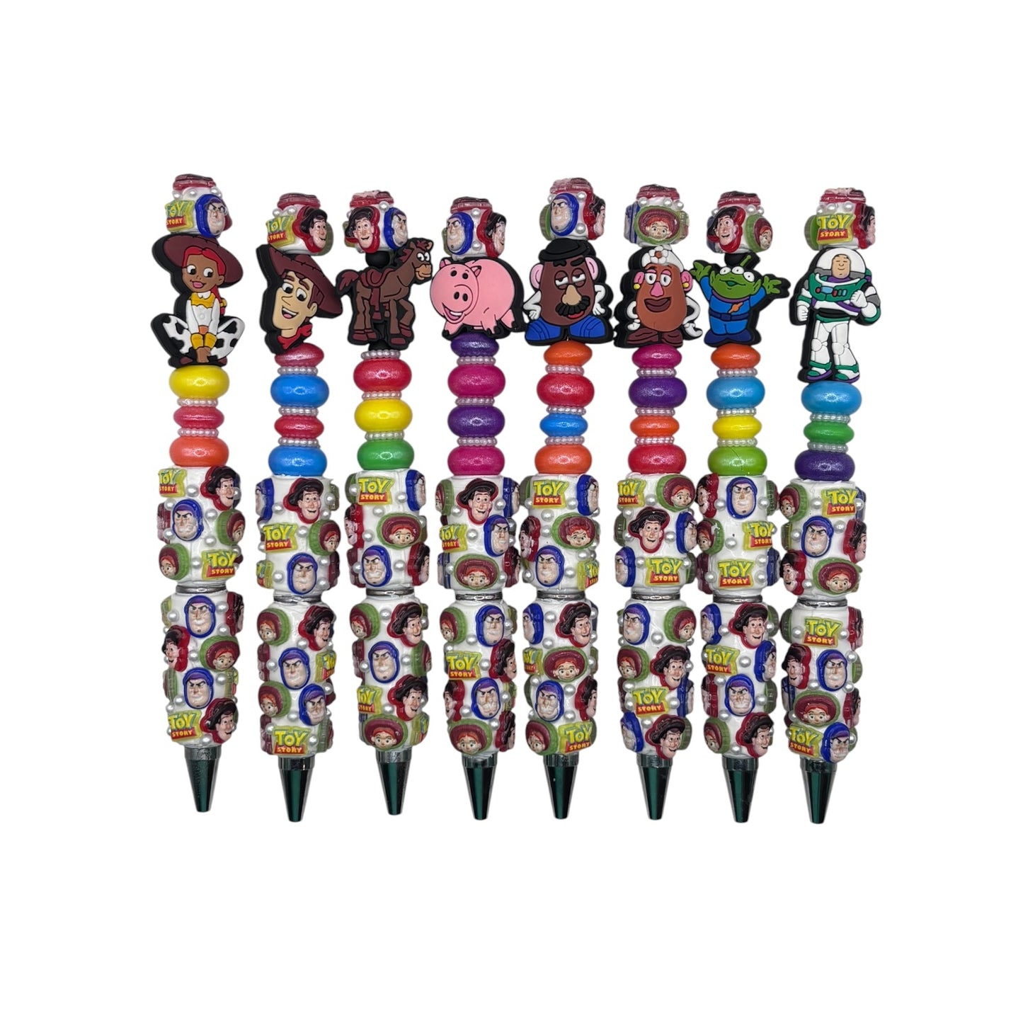 Toy Inspired Character Beaded Pens – Premium Collection