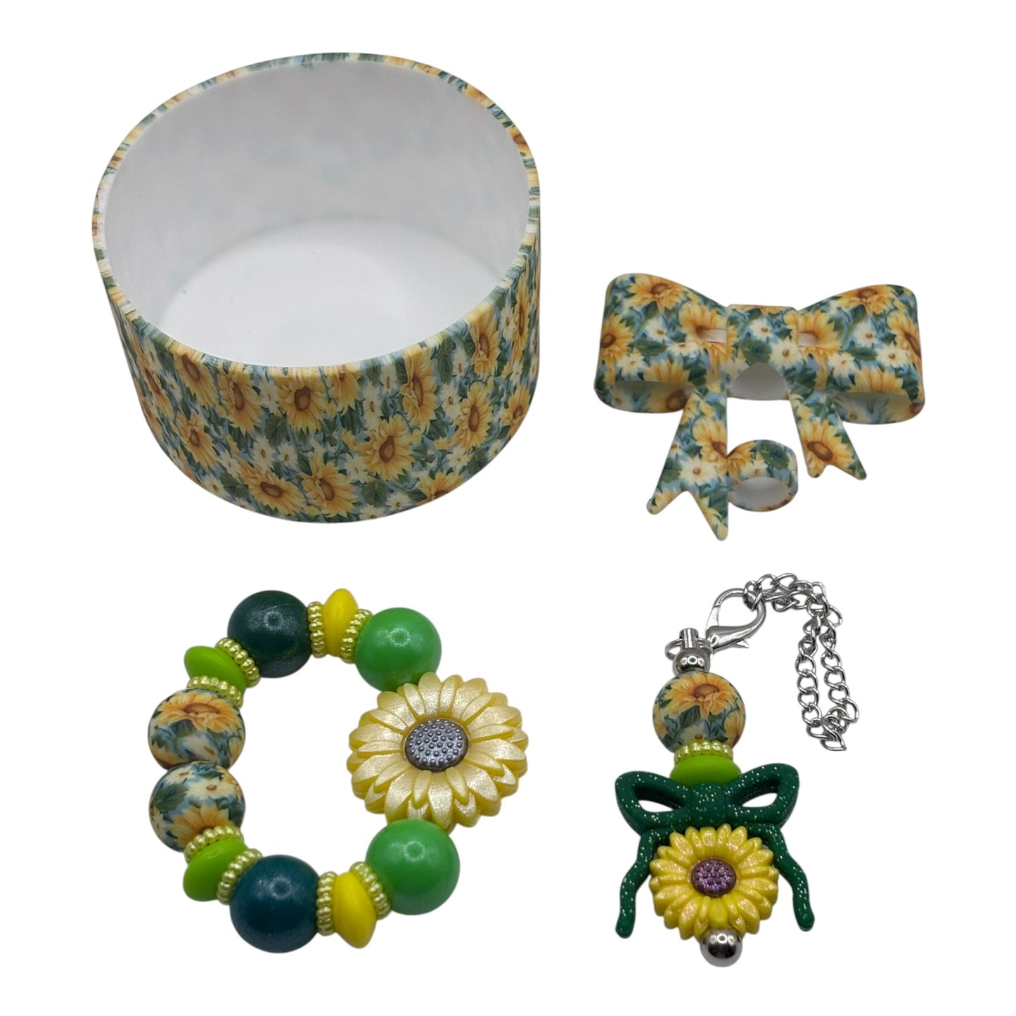 Sunflower Meadow Tumbler Accessory Bundle