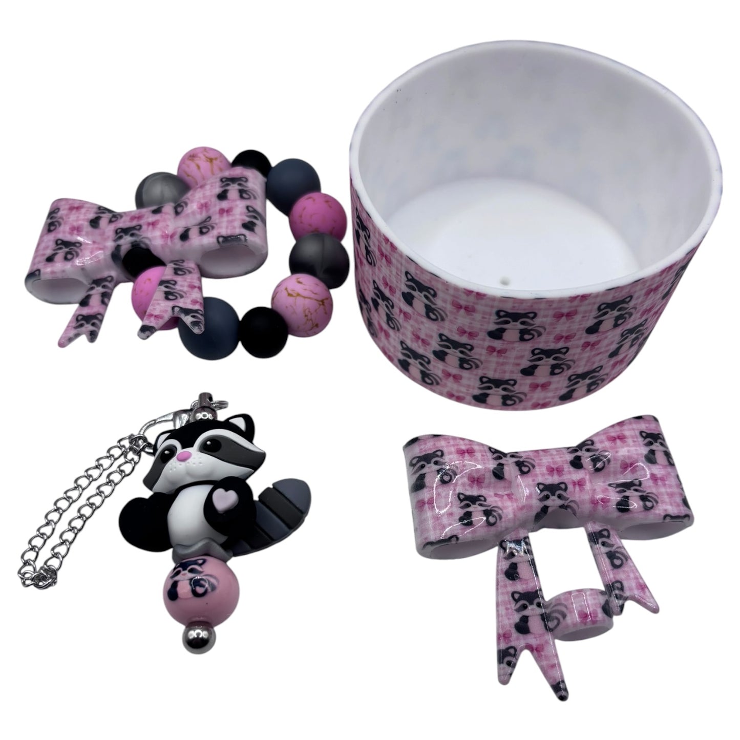 Trash Panda Tumbler Accessory Set