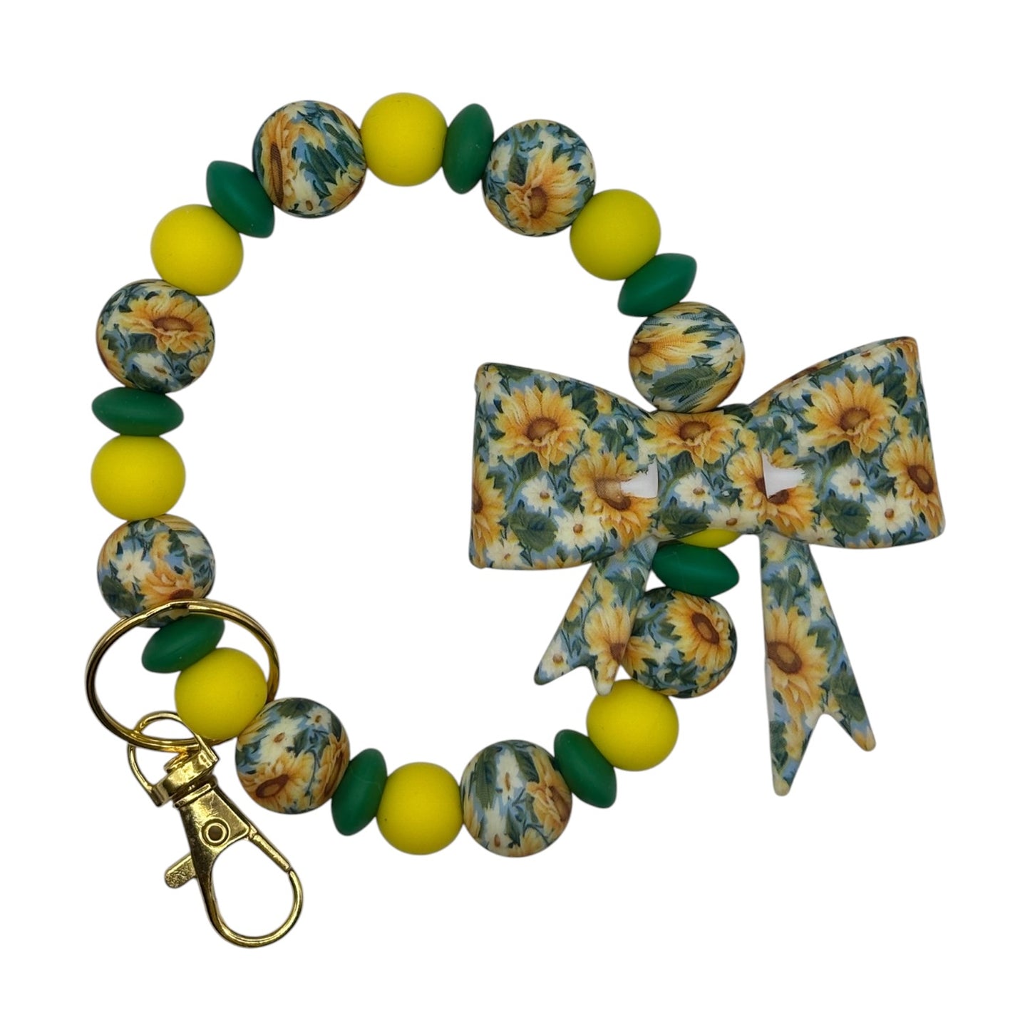 Sunflower Meadow Wristlet