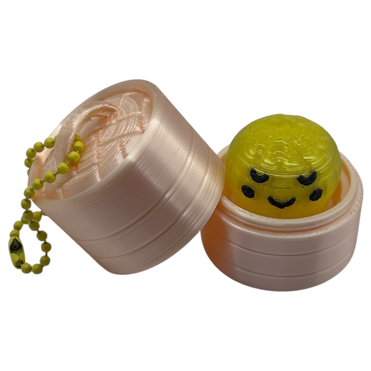 Clicker Dumpling Keychain