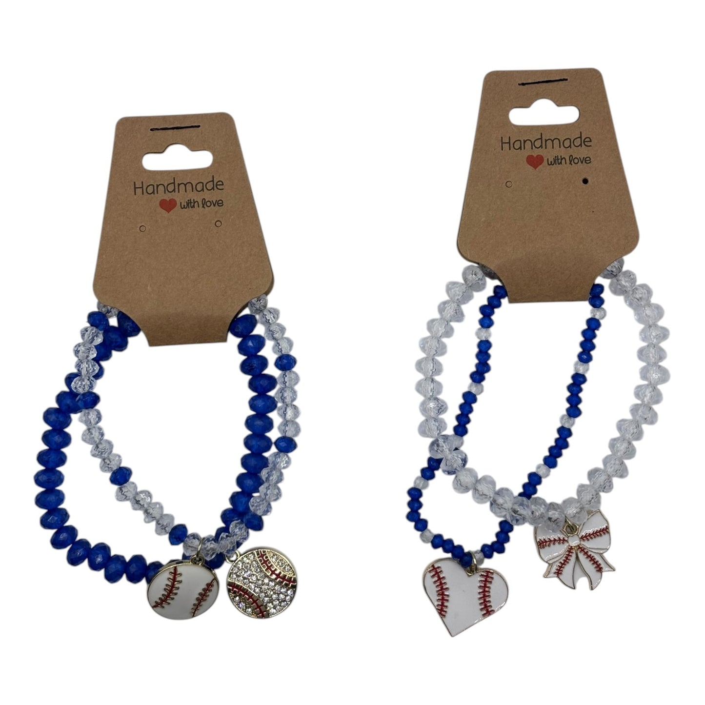 Game Day Baseball Bracelet Set
