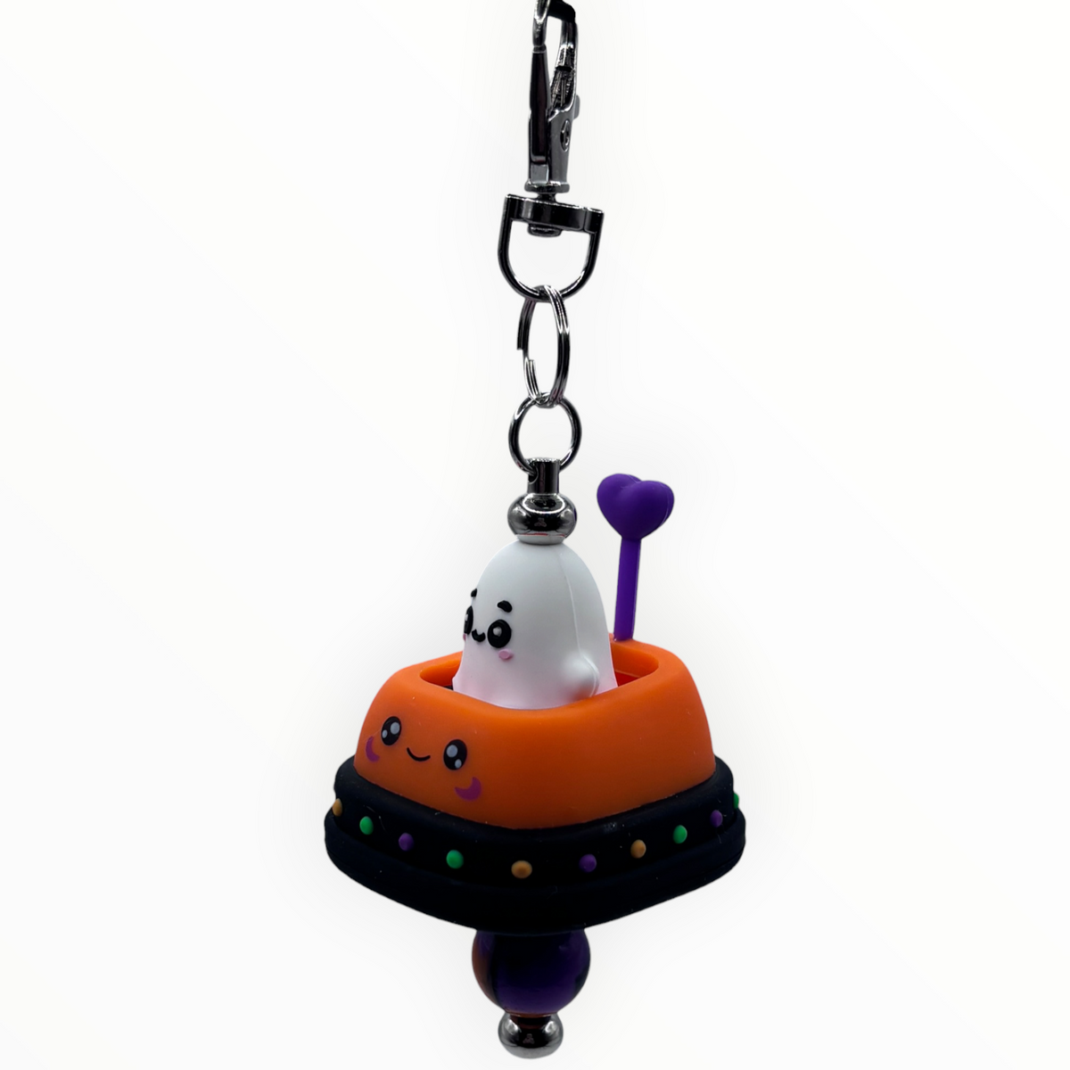 Boo Bumper Keychain