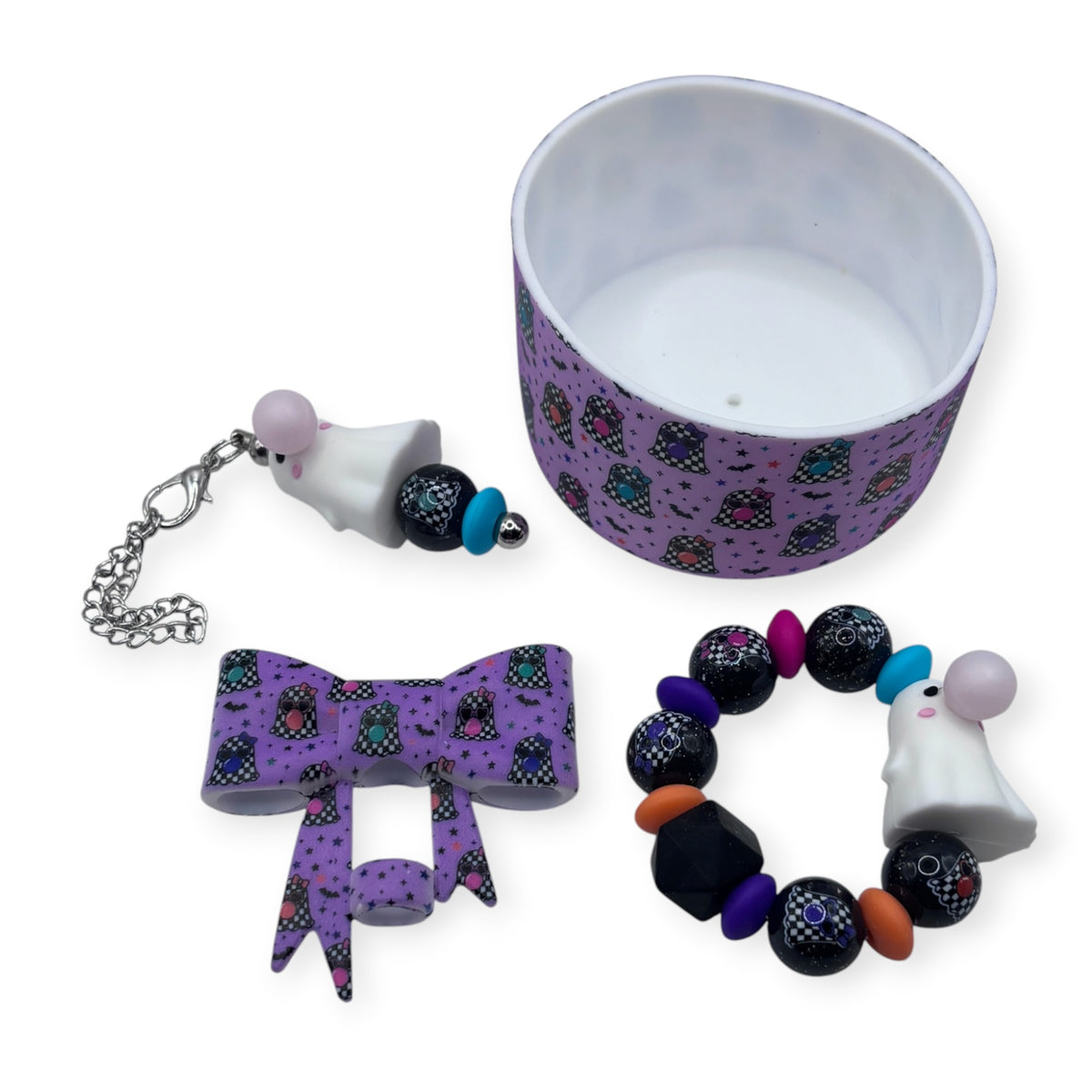 Disco Boo Tumbler Accessory Set