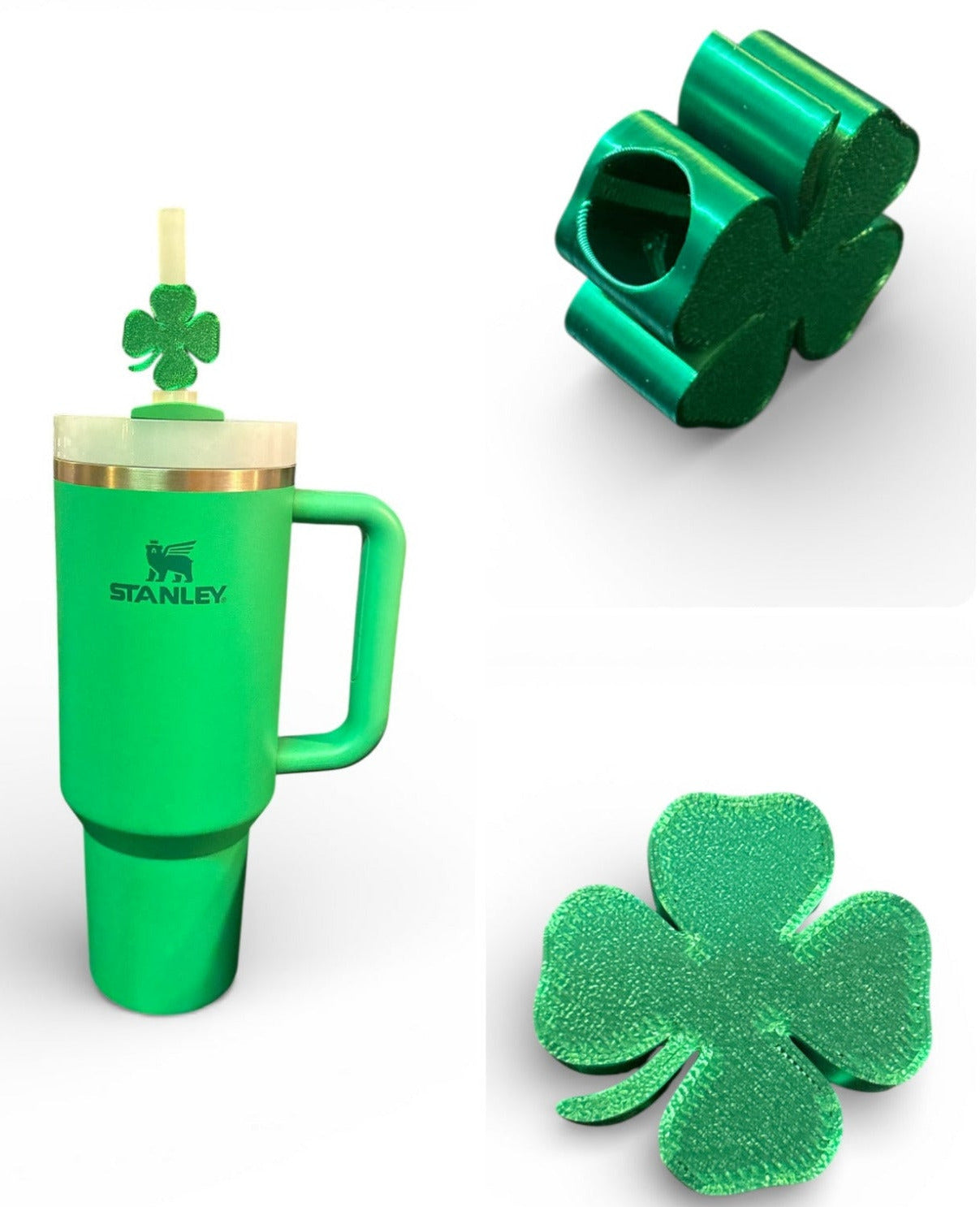 Lucky Clover Straw Topper