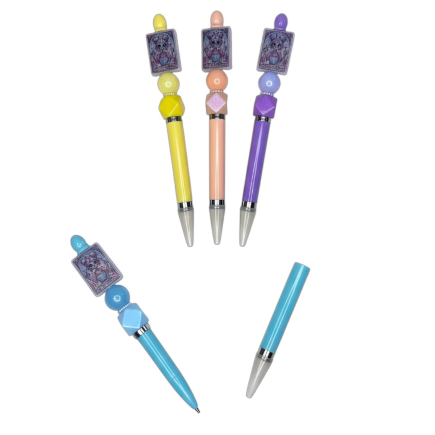 Beaded Wax Pen – “The Crafter” Tarot Collection