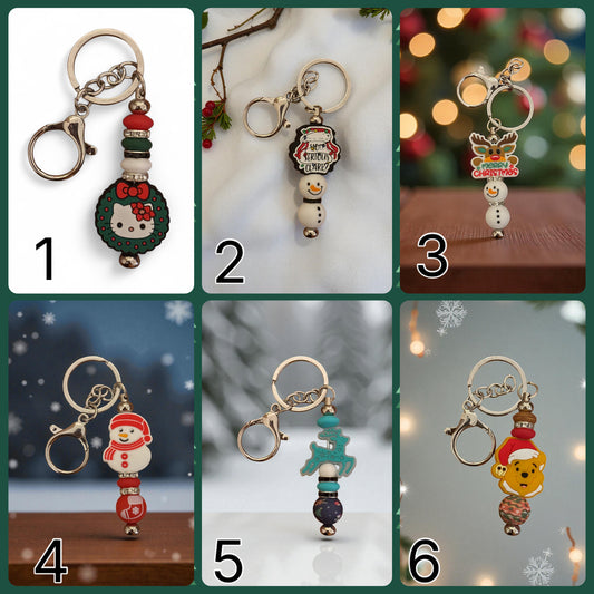 🎅 Holiday Cheer Keychain Collection