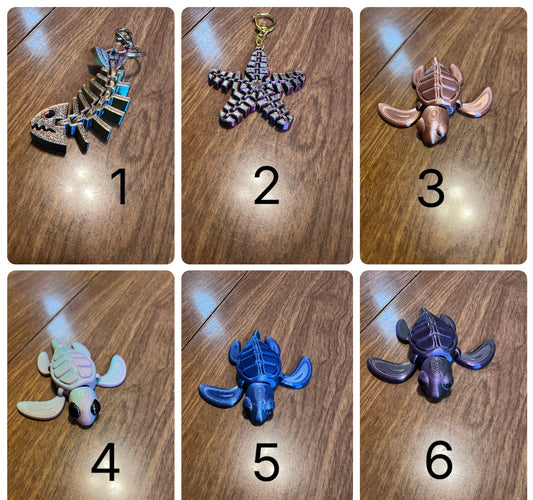 3D Prints - Ocean Animals