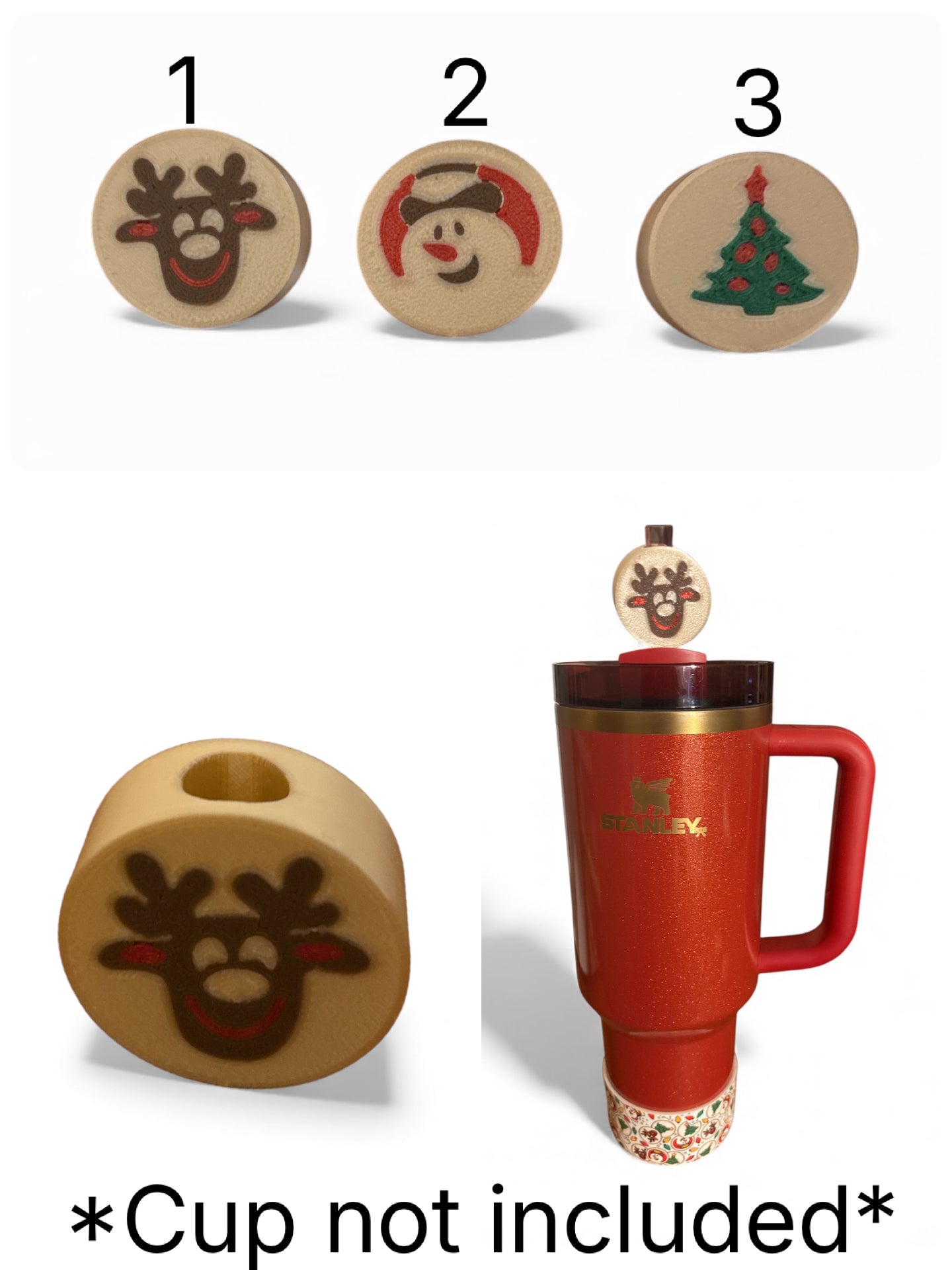 Holiday Tumbler Toppers!