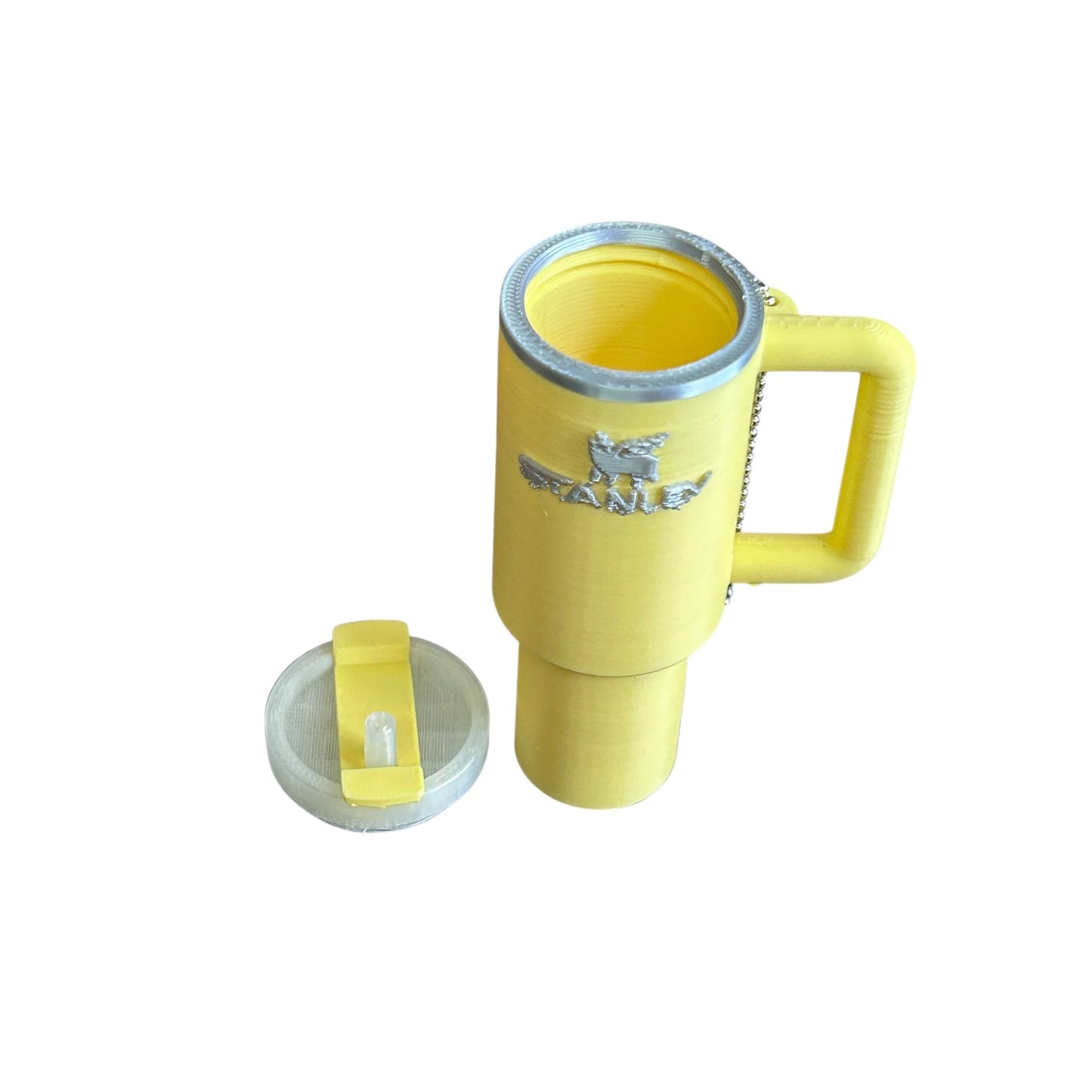 Mini Tumbler Chapstick Holder Keychain