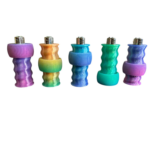 Twist & Spark Fidget Lighter Holder