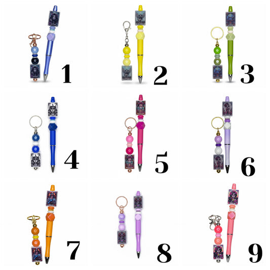 Tarot Pen & Keychain Collection