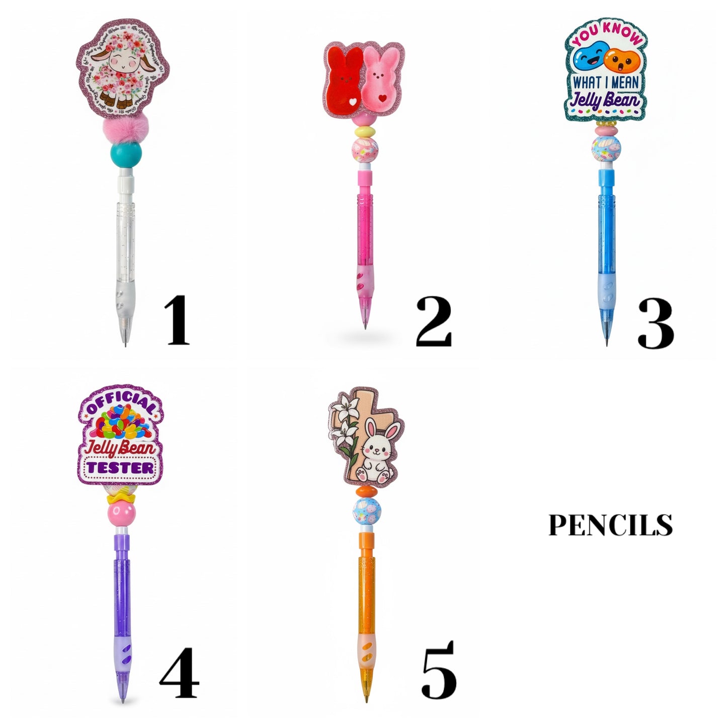 Beaded Mechanical Pencils – Spring Collection