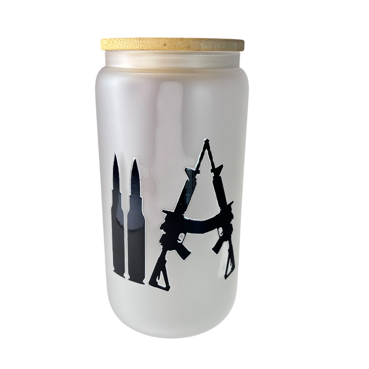 2nd Amendment Glass Can – 16 oz