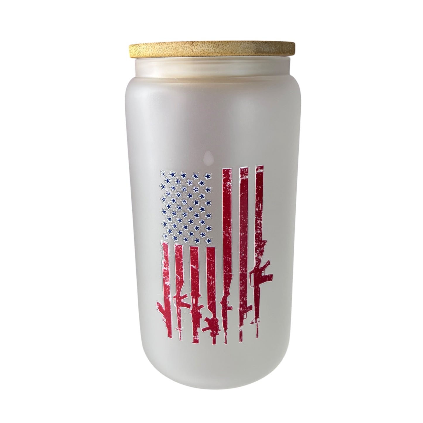 2nd Amendment Glass Can – 16 oz