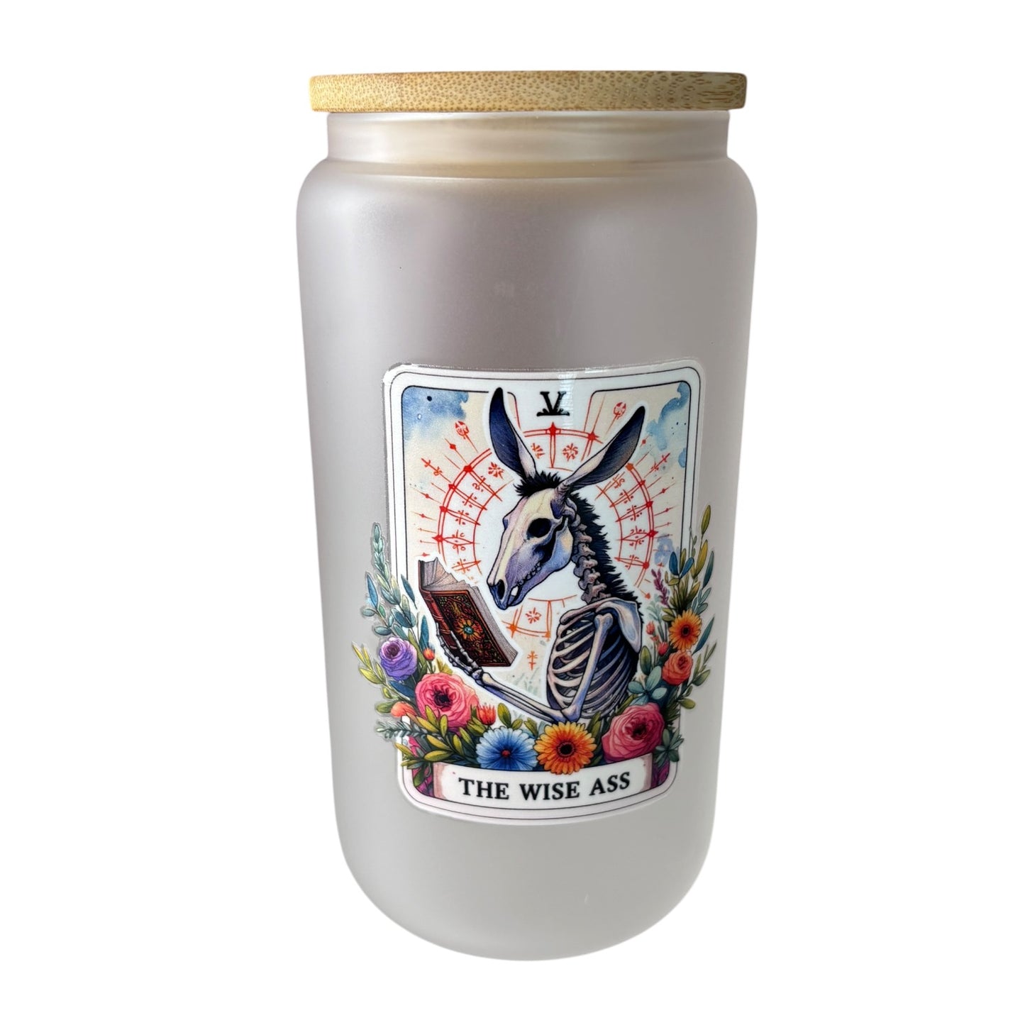 Tarot Glass Can – 16 oz