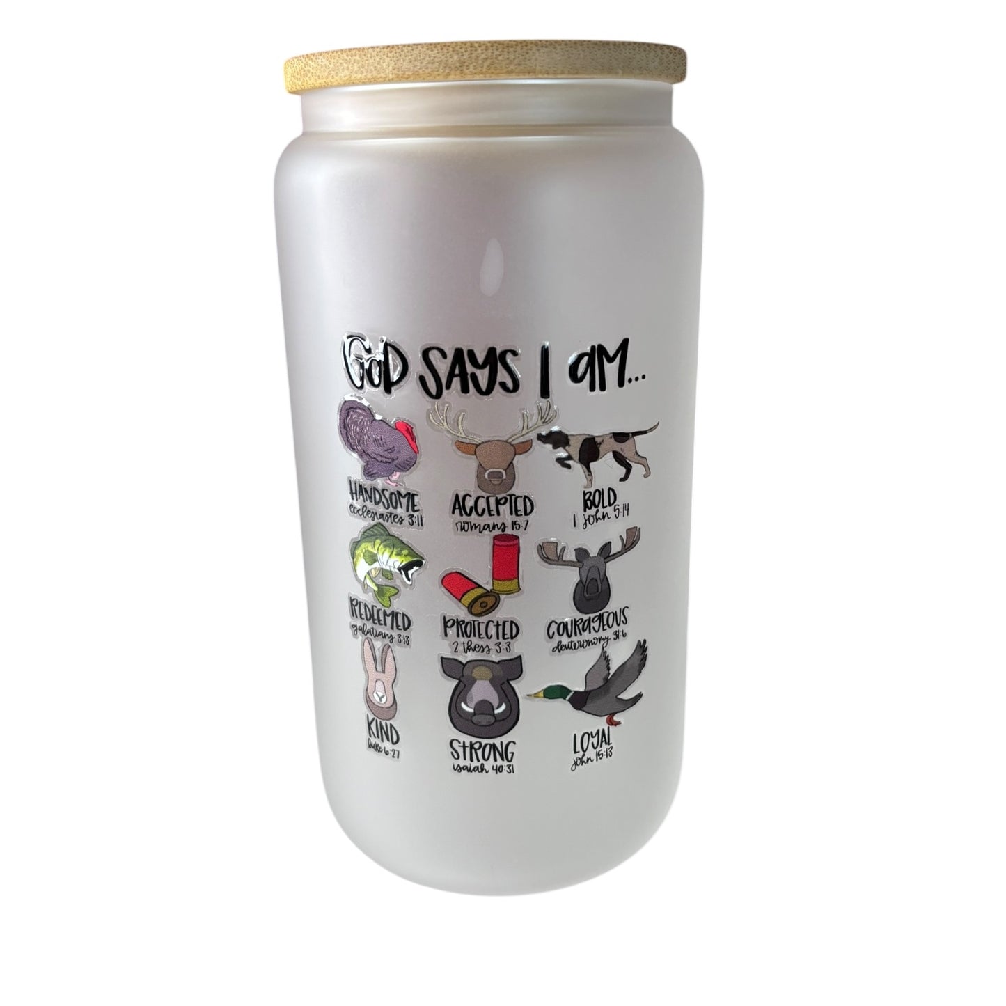 Hunting Glass Can – 16 oz
