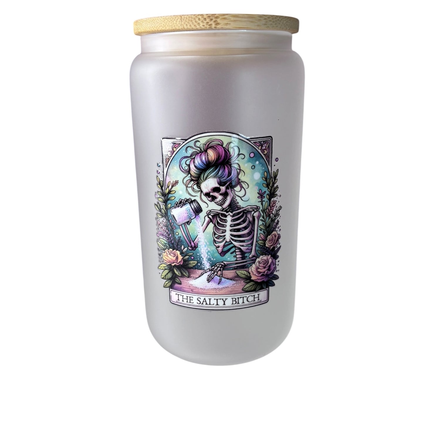 Tarot Glass Can – 16 oz