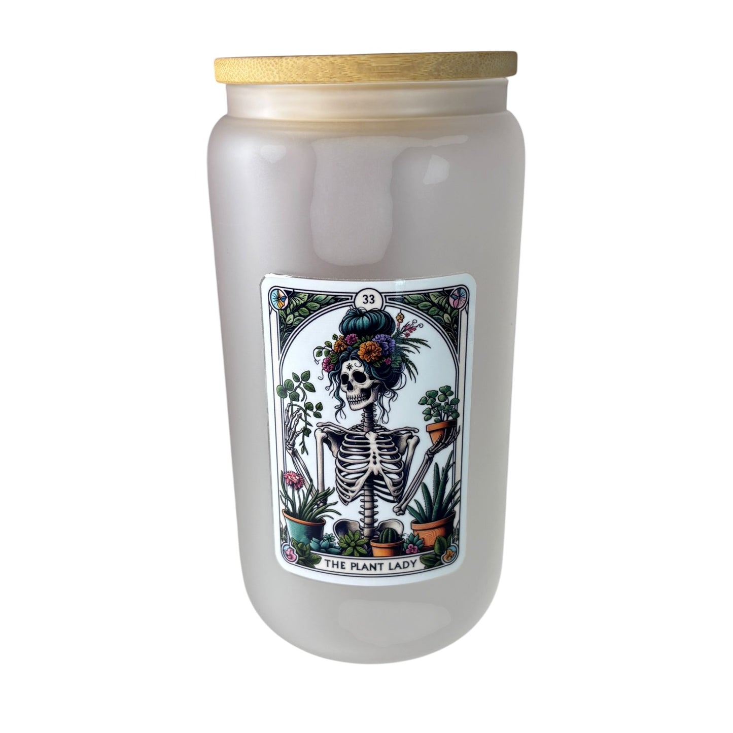 Tarot Glass Can – 16 oz