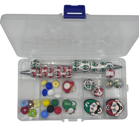 Premium DIY Gamer-Themed DIY Beadable Pen Kit