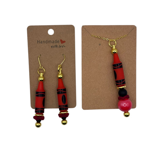 Crayon Jewelry Set