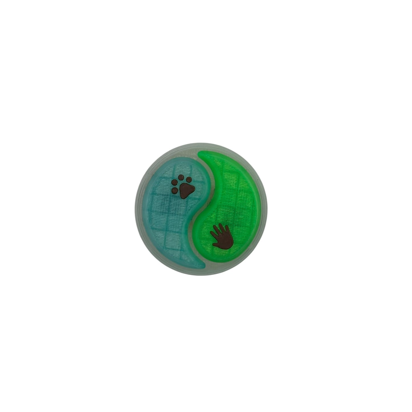Dual Click Yin Yang Fidget Discs