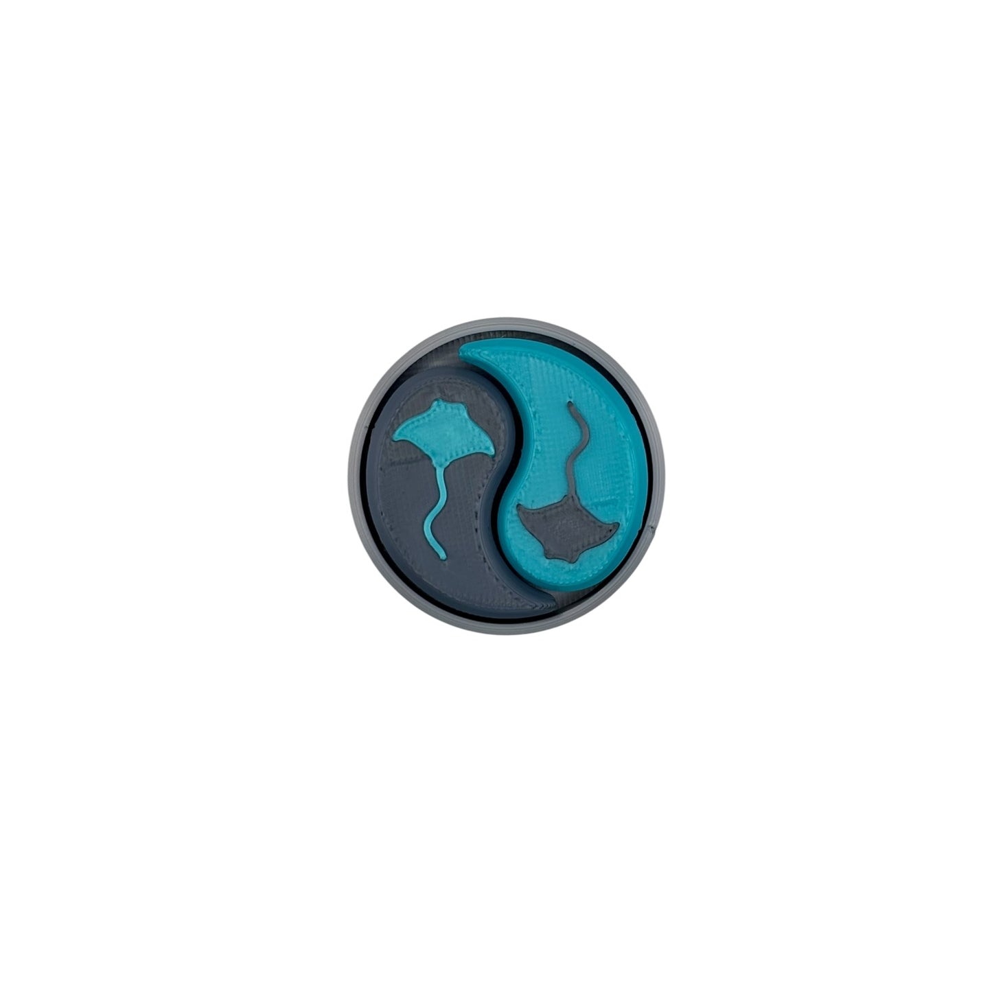 Dual Click Yin Yang Fidget Discs
