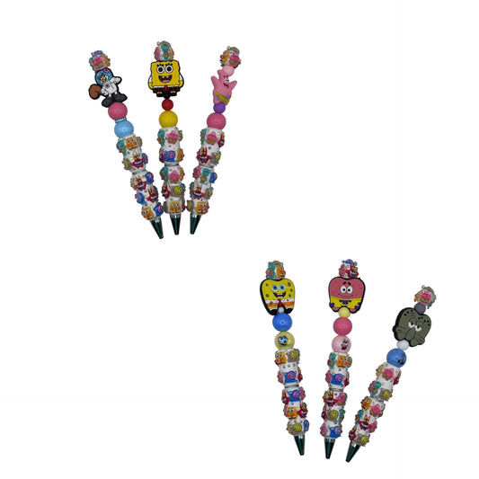 Under the Sea Besties Beaded Pens – Premium Collection