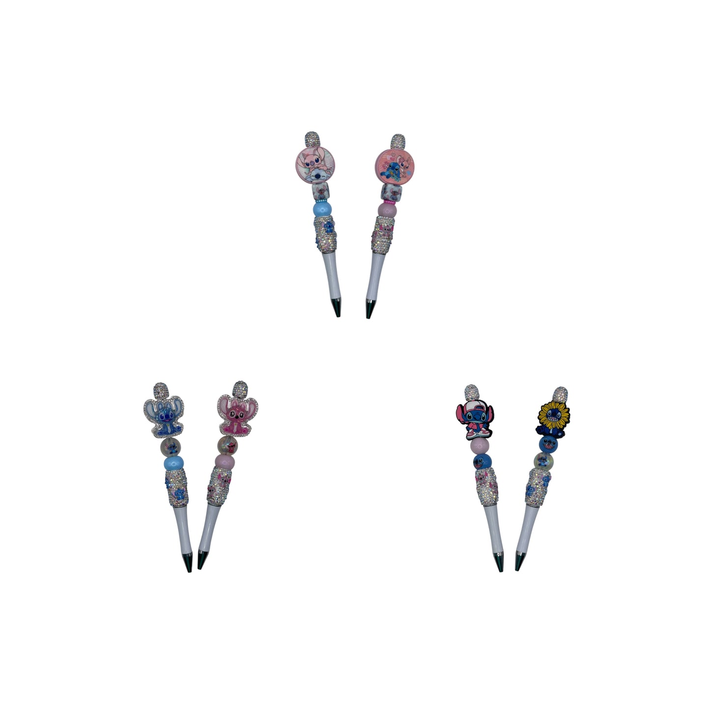 Sweet Alien Besties Beaded Pens – Premium Sparkle Collection