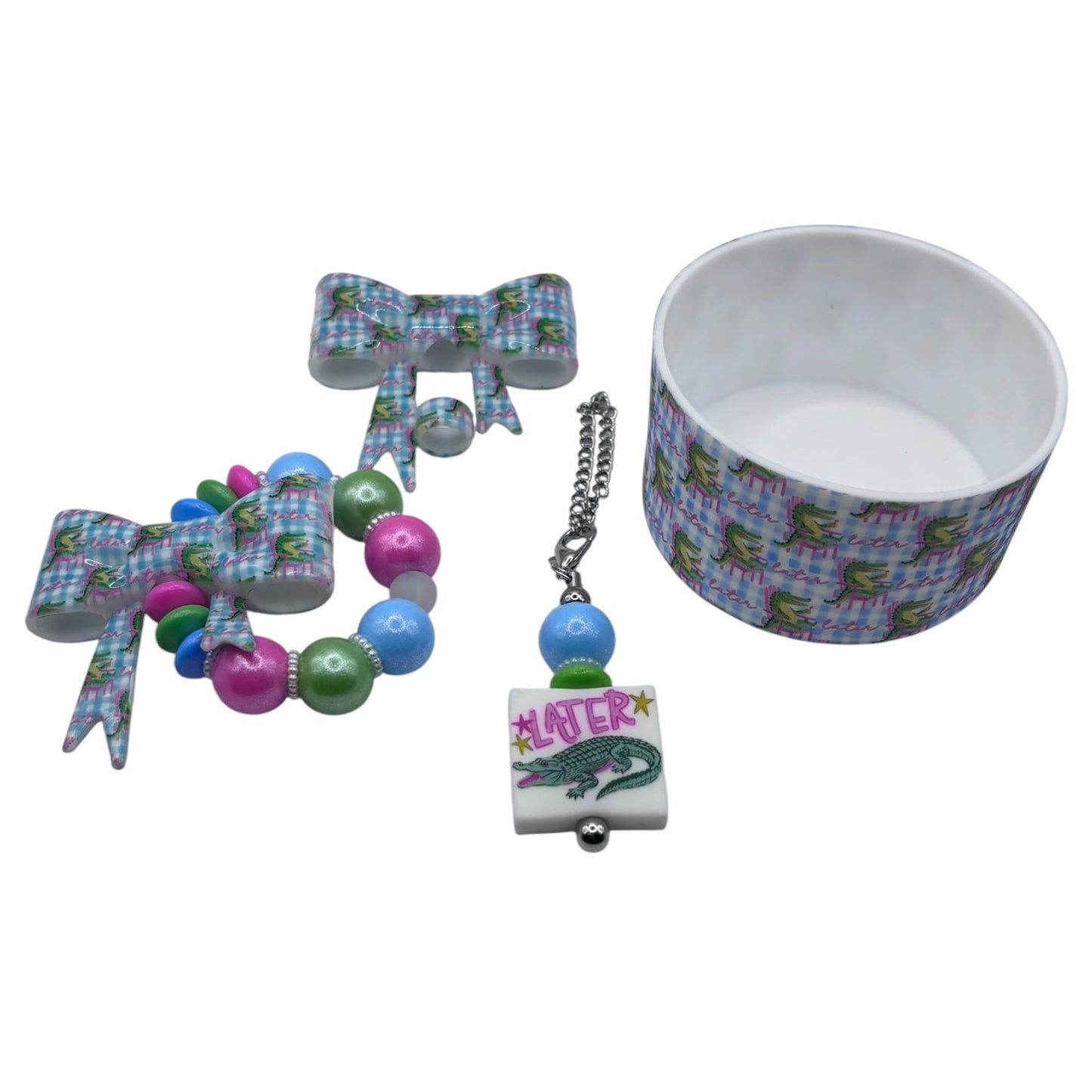 Later Gator Tumbler Accessory Set