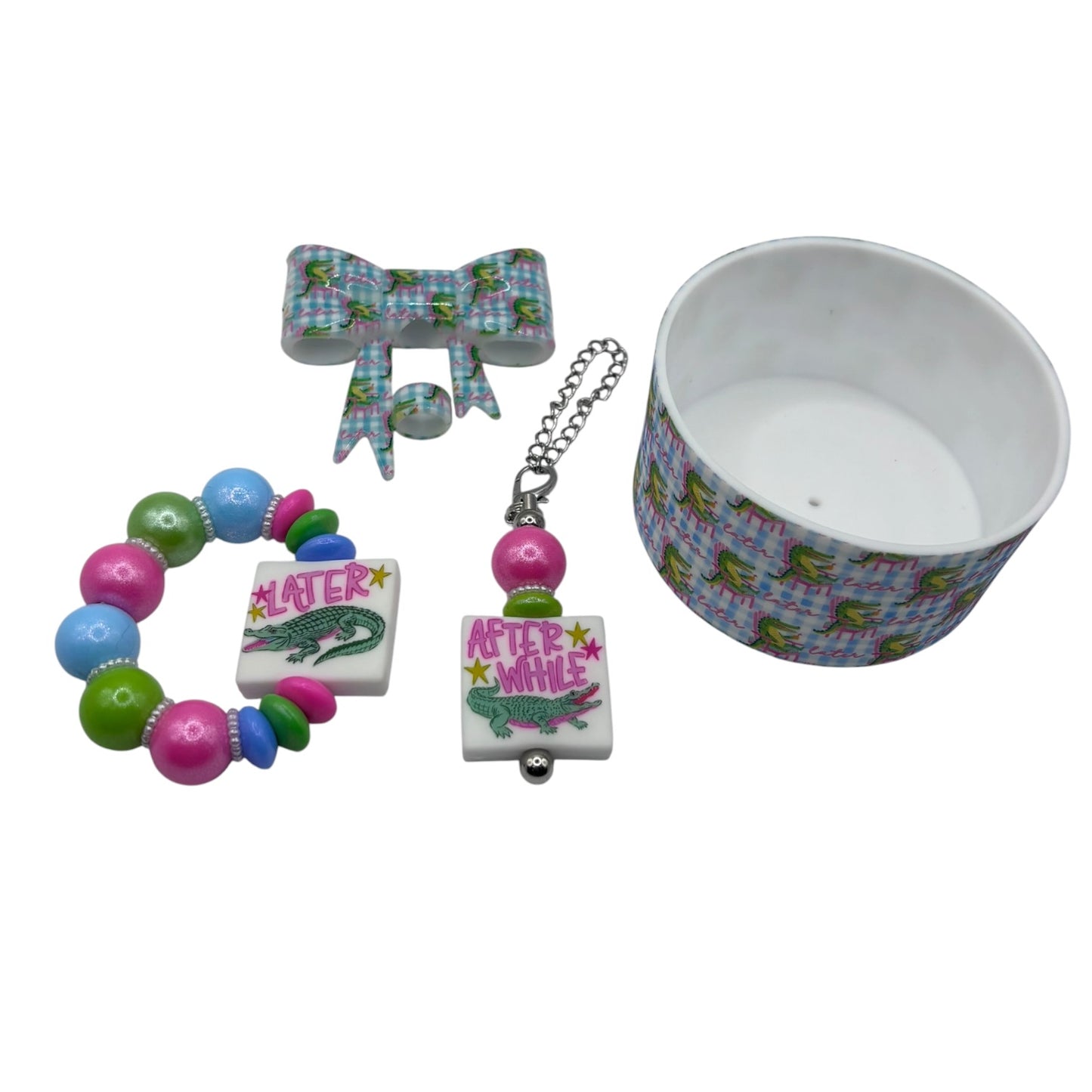 Later Gator Tumbler Accessory Set