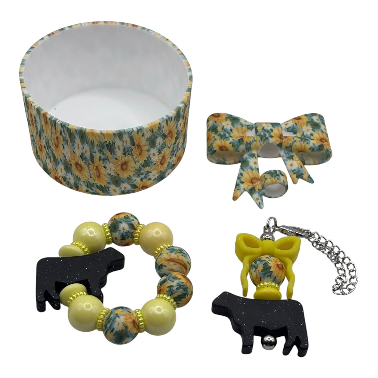 Sunflower Meadow Tumbler Accessory Bundle