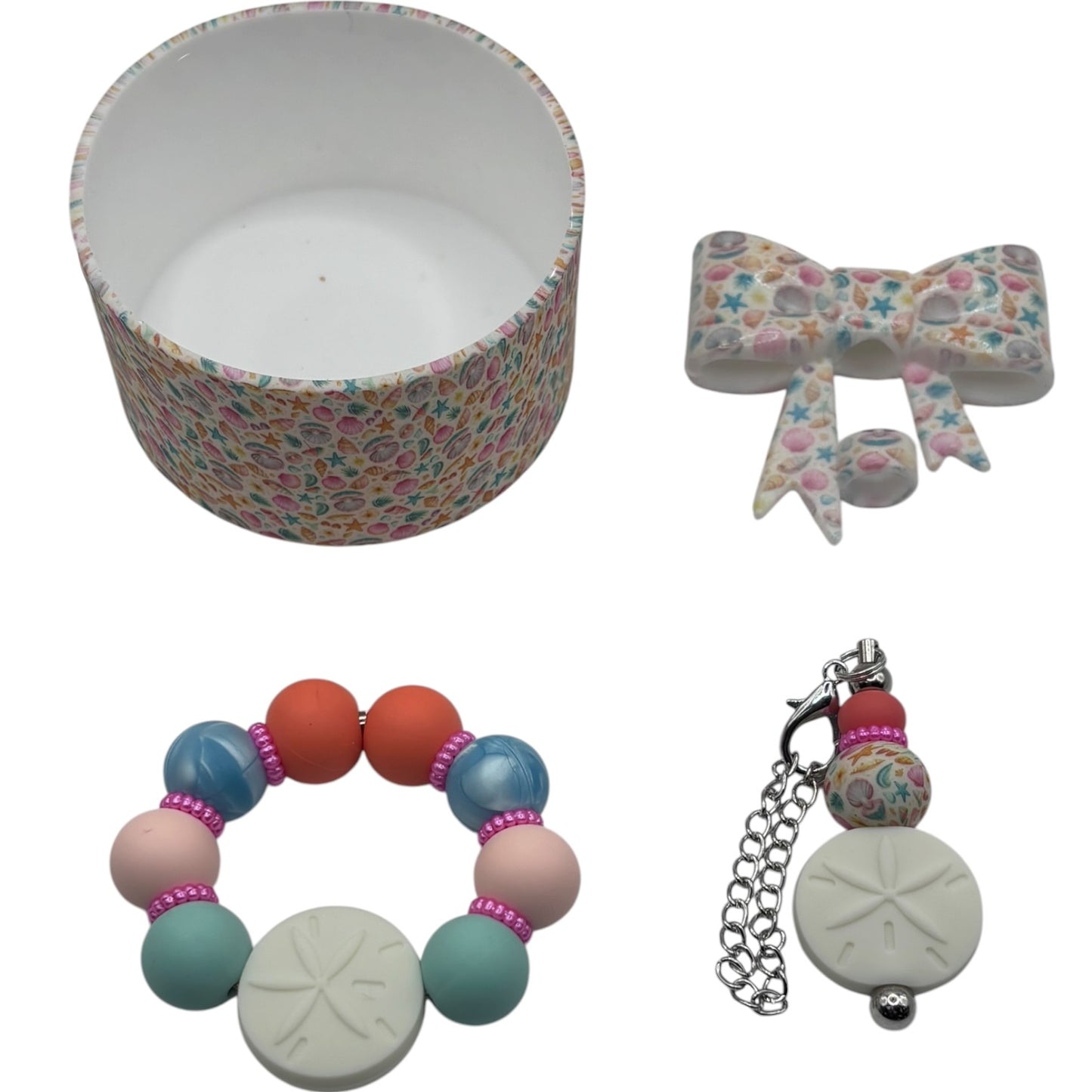 Coastal Cutie Tumbler Accessory Bundle