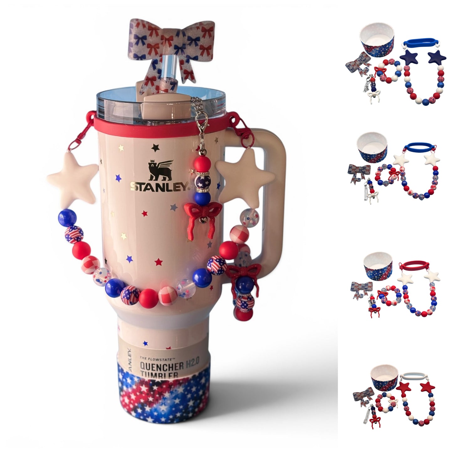 Patriotic Tumbler Accessory Set