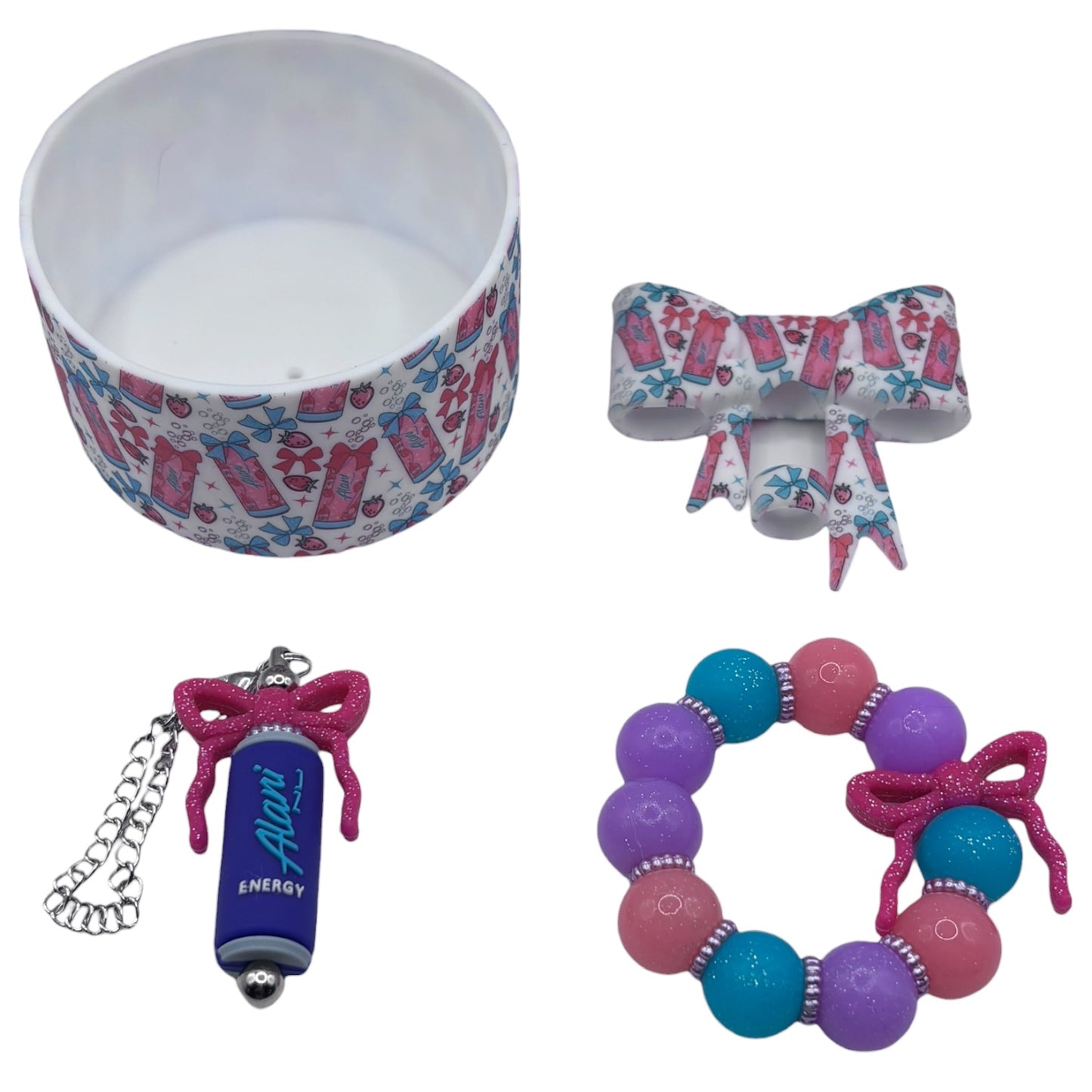 Alani-Inspired Tumbler Accessory Set