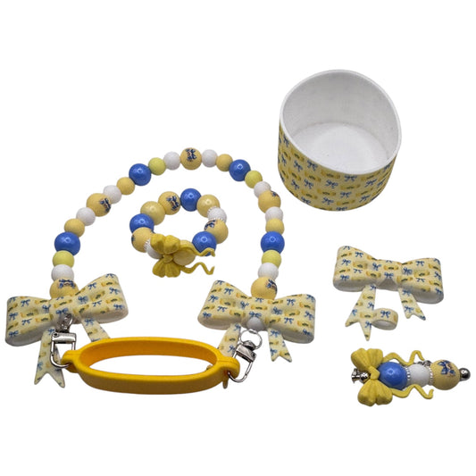 Butter Bow Tumbler Accessories