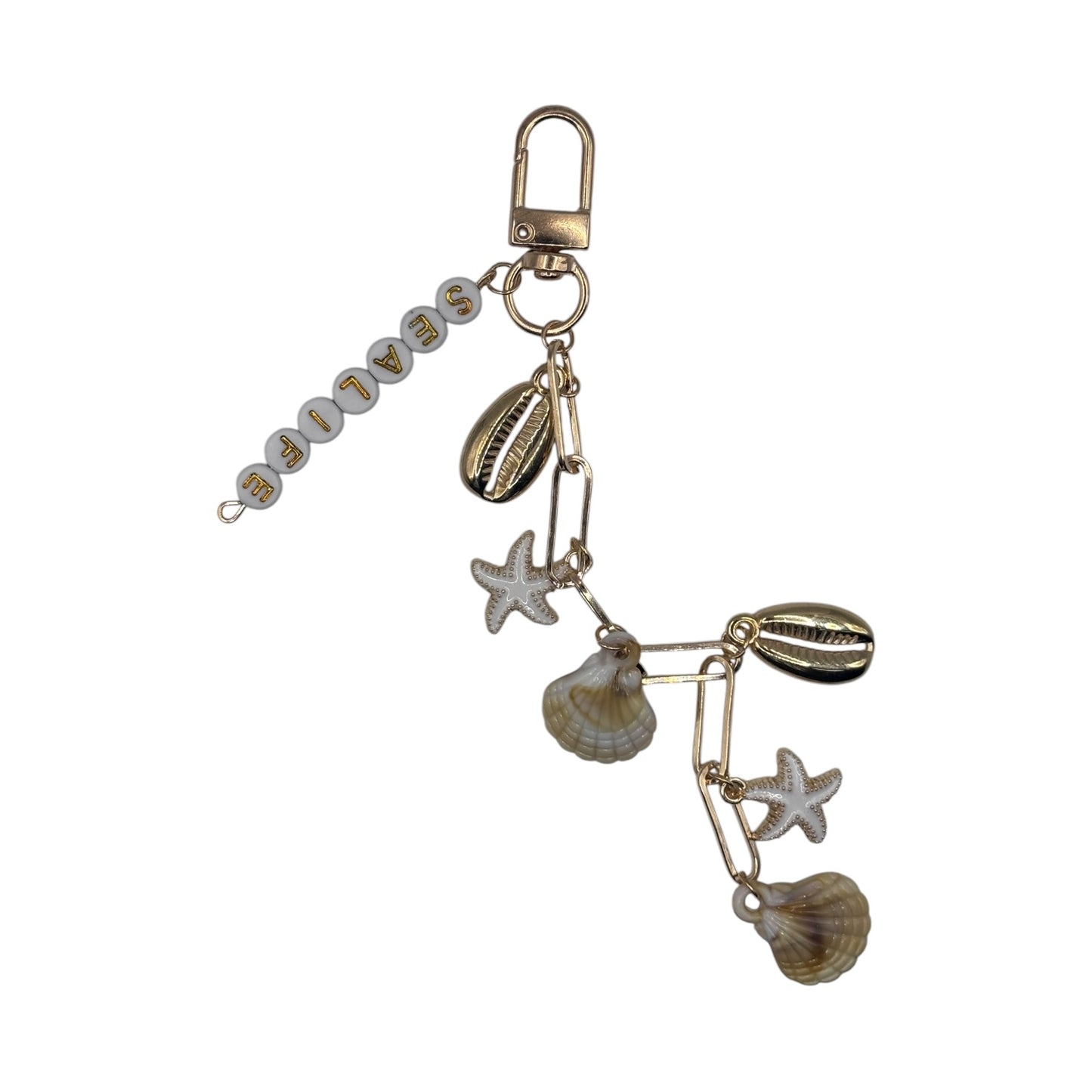 Seaside Keepsake Charm Keychain