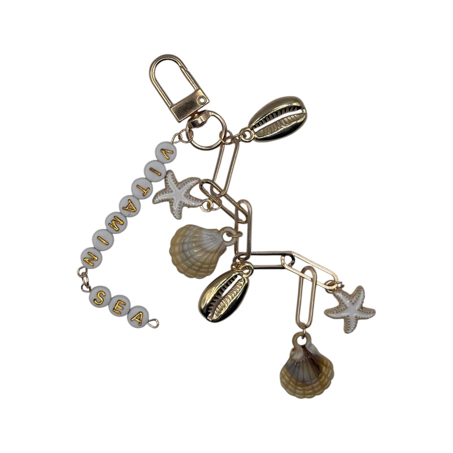Seaside Keepsake Charm Keychain