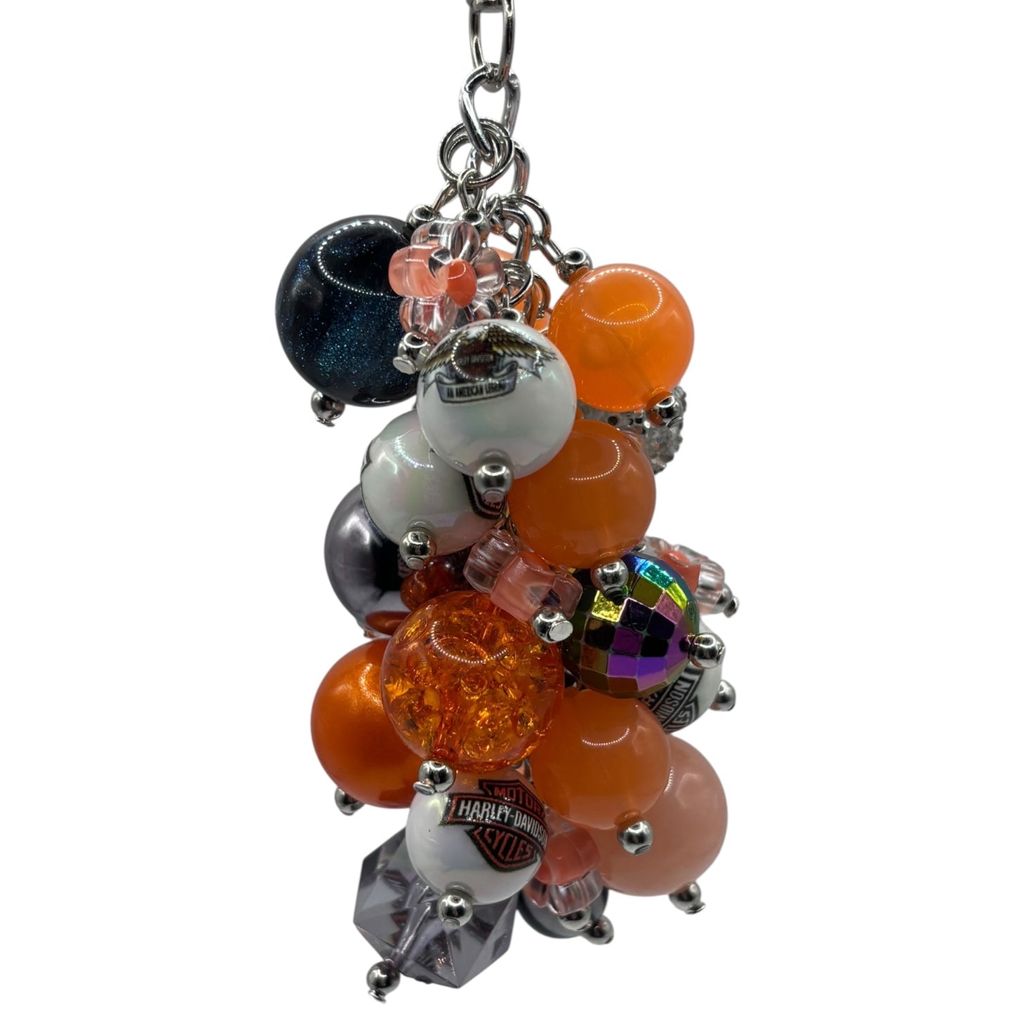 Classic Motorcycle Rider Bauble Charm
