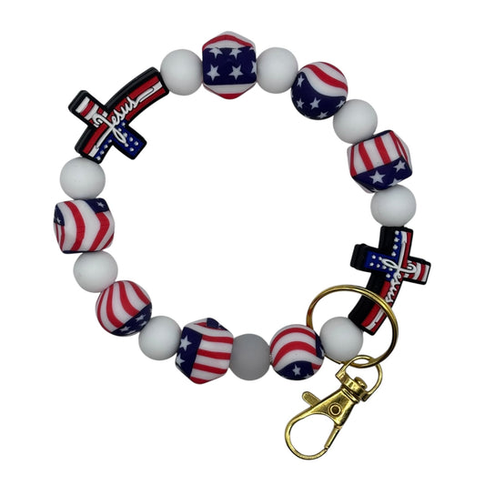 Faith & Freedom Wristlet