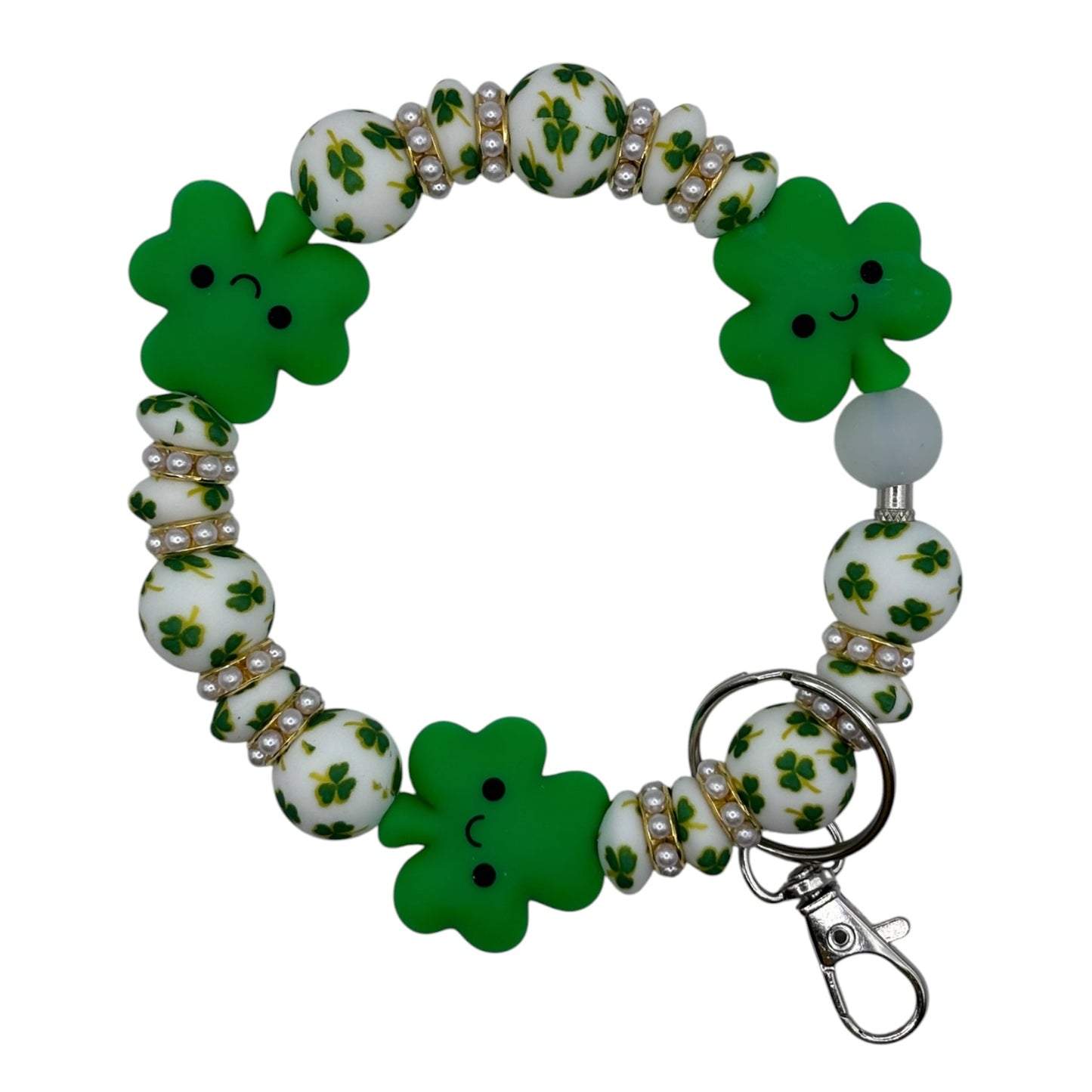 Lucky Little Clover Wristlet