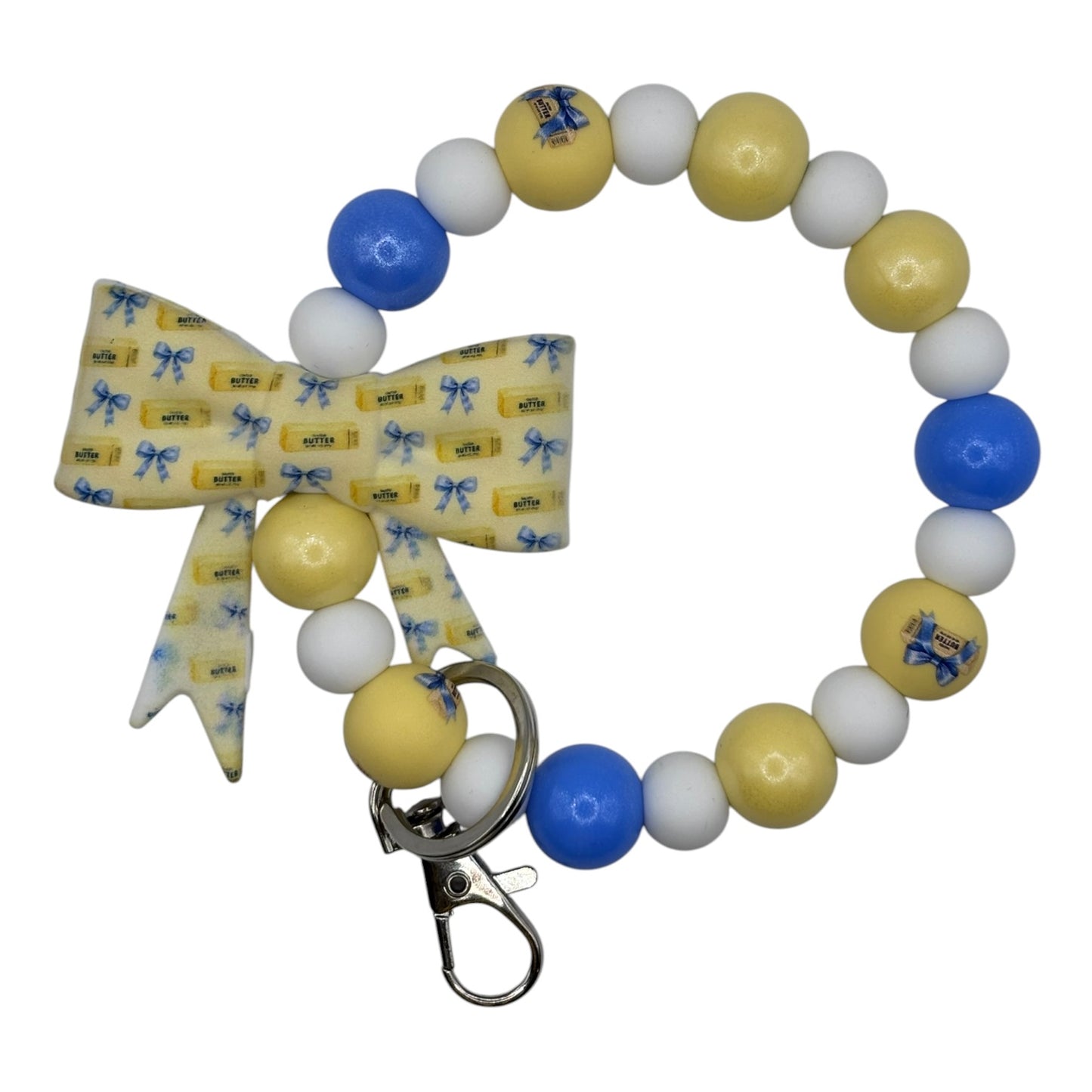 Butter Bow Wristlet