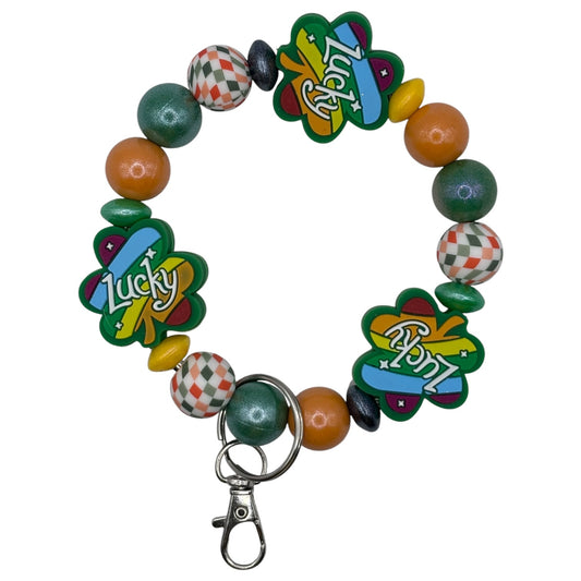 Retro Lucky Wristlet