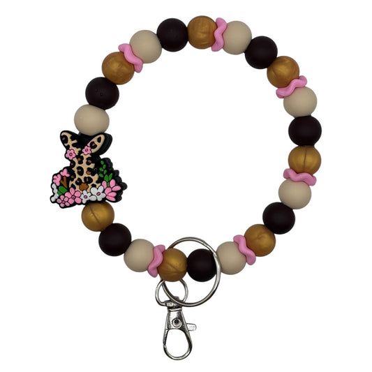 Spotted in Bloom Wristlet