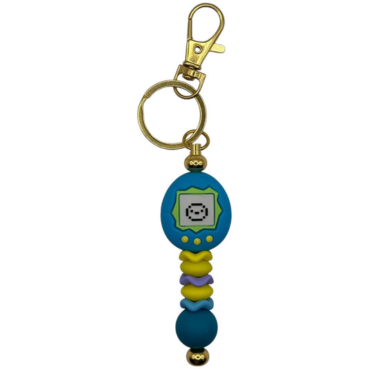 Retro Pixel Pet Keychain